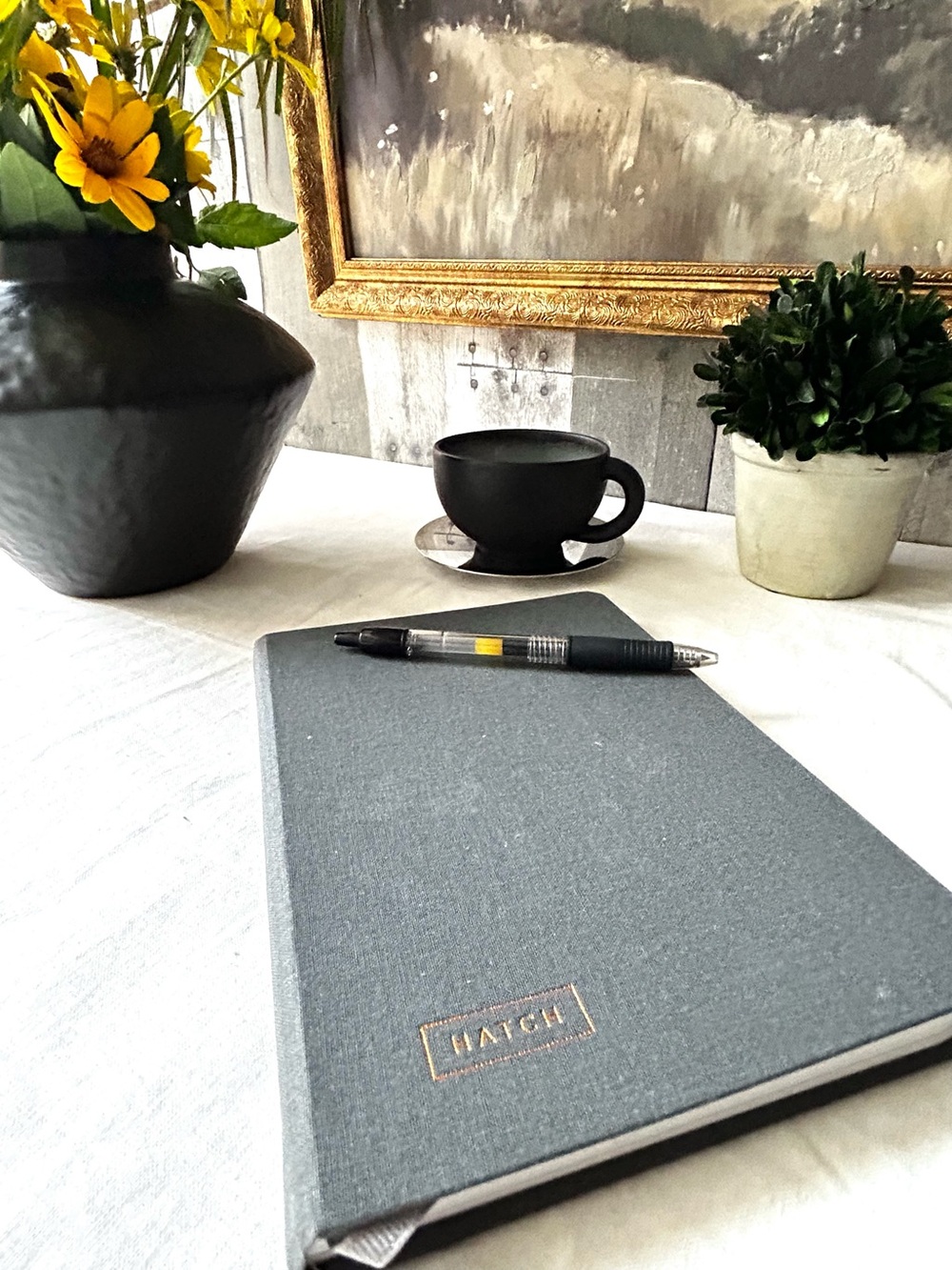 🌴Hatch Notebook for Entrepreneur | Ideas Journal & Project Planner